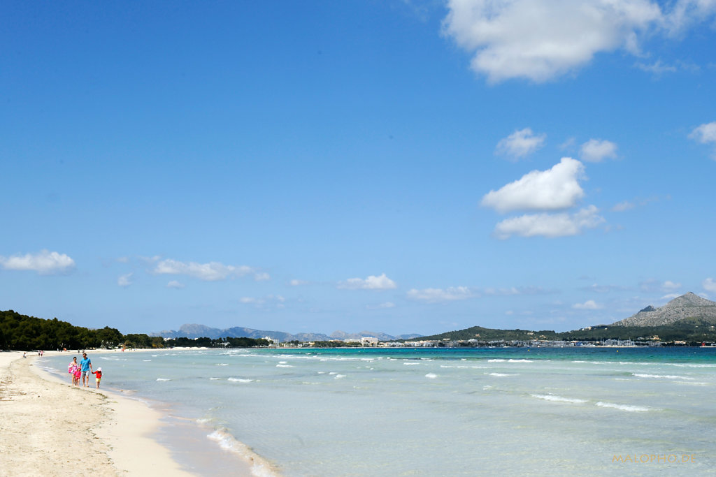 Alcudia Strandpanorama