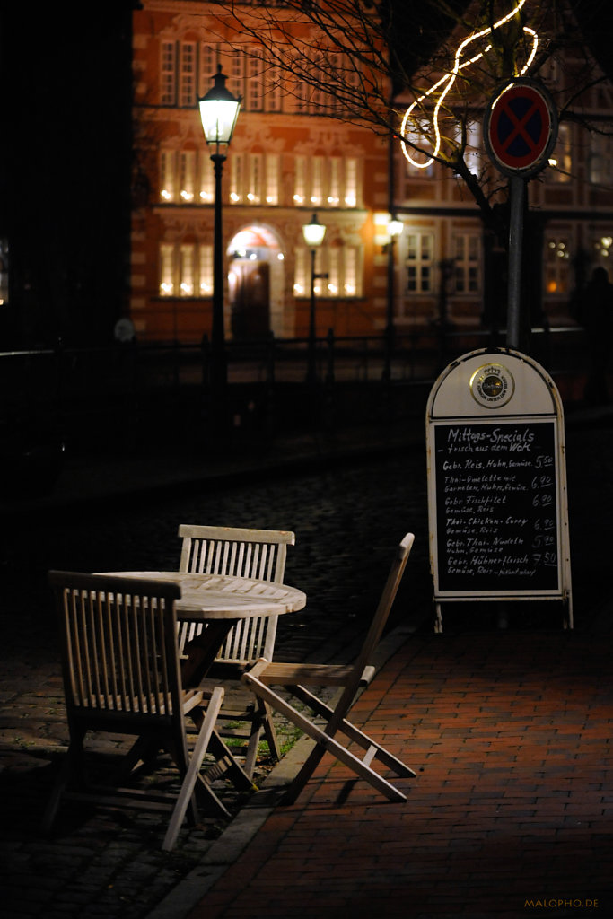 Fischmarkt Tisch frei