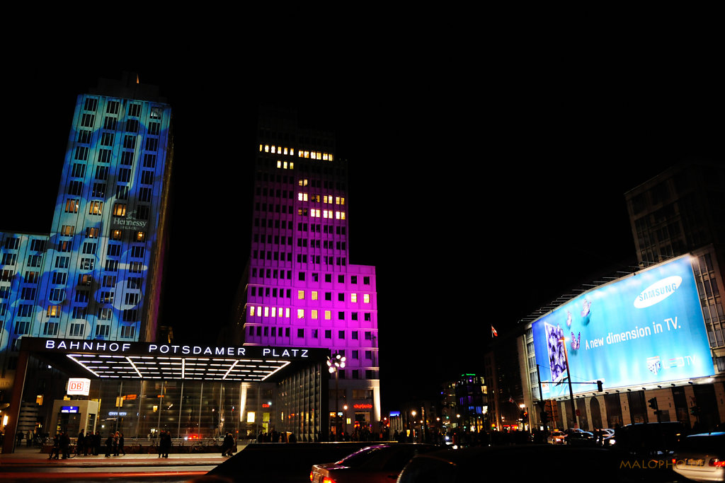 Potsdamer Platz violett