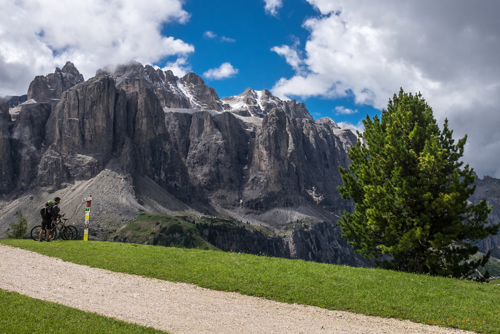 MTB vor Sella