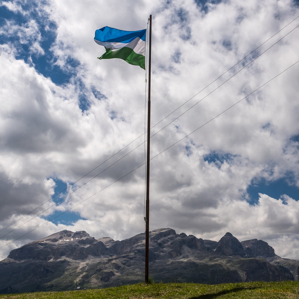 Blau-Weiß-Grün