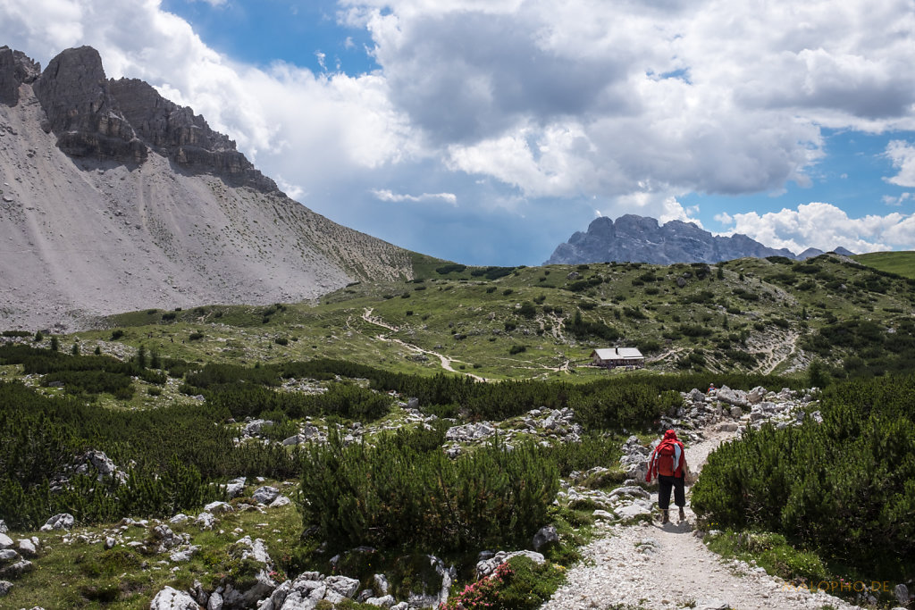 Blick auf die Langalm