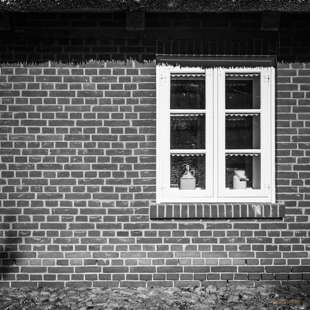 Fenster in Backstein