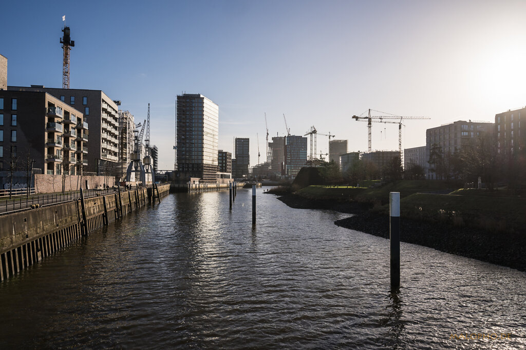 Blick Baakenparkbrücke